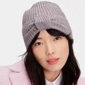 Kate Spade Metallic Bow Beanie